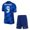 Jalkapallo Pelipaidat/Peliasut Kroatia Kramaric 9 Lasten Vieraspelipaita Euro 2024 Jalkapallo Pelipaidat/Peliasut Kroatia Kramaric 9 Lasten Vieraspelipaita Euro 2024